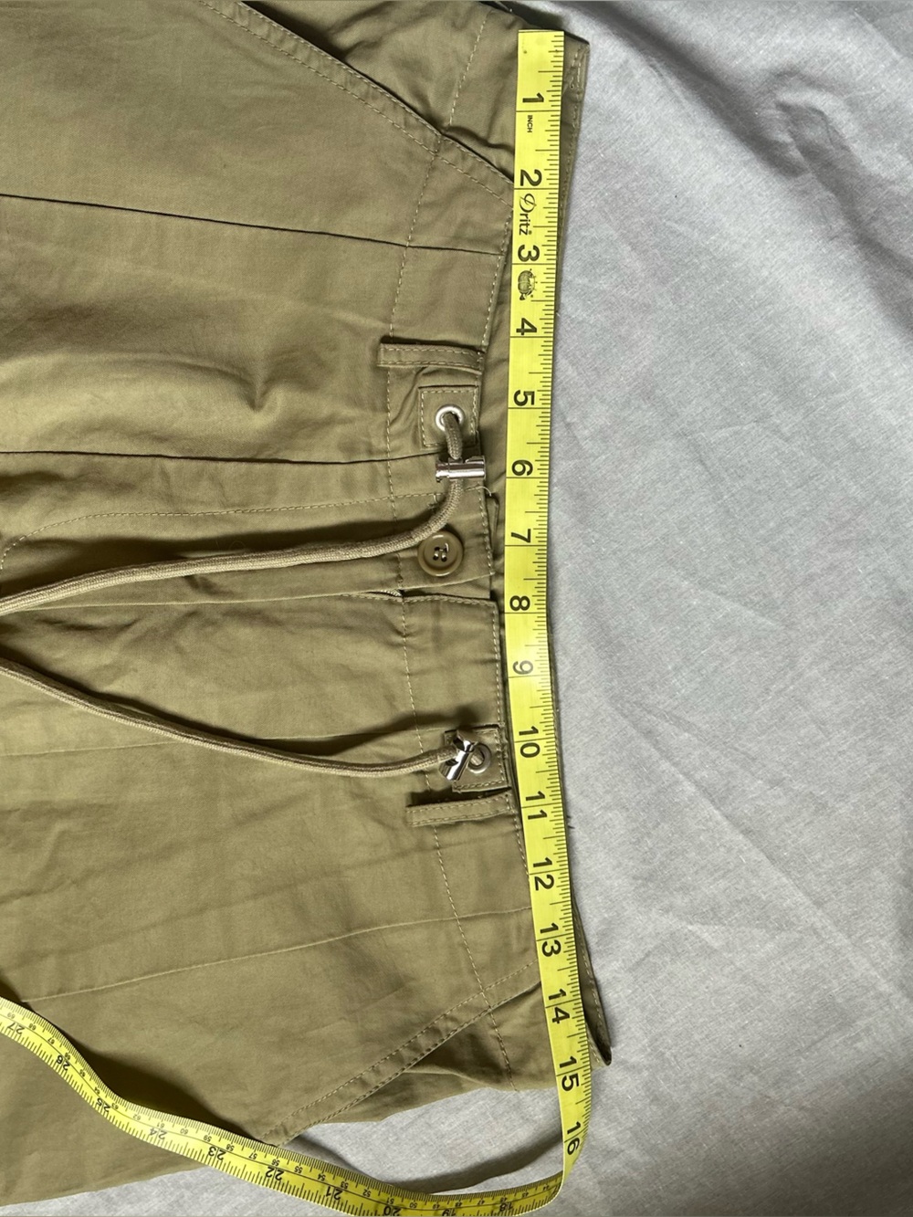 ASOS Cargo Barrel Pants in Olive Green - Picture 9 of 11